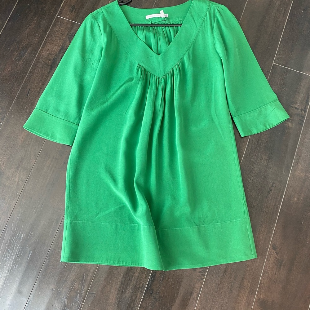 100% silk blouse